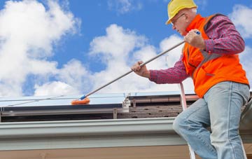 Woore soft wash roof cleaning